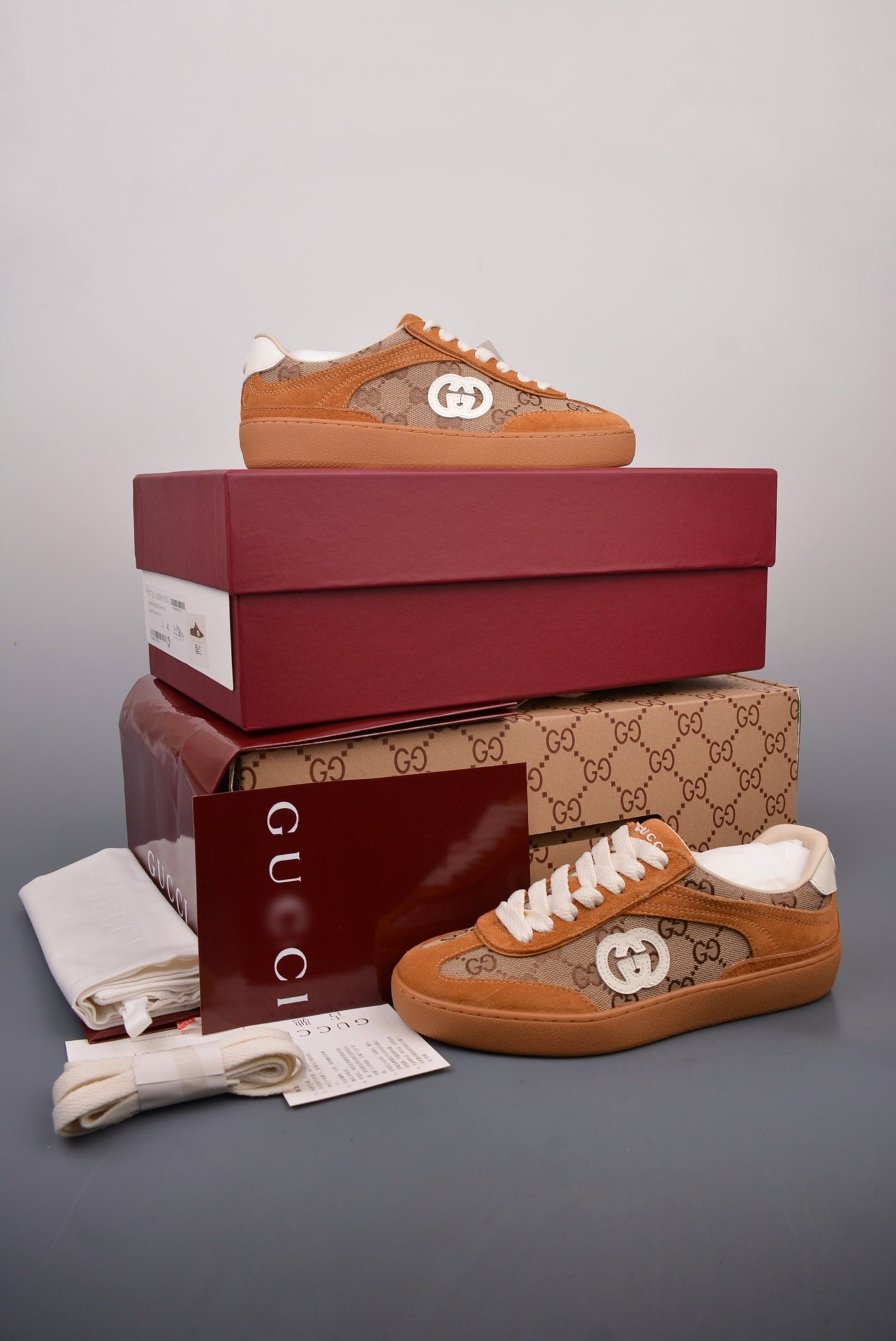GG Low-top retro sports shoes With gift box