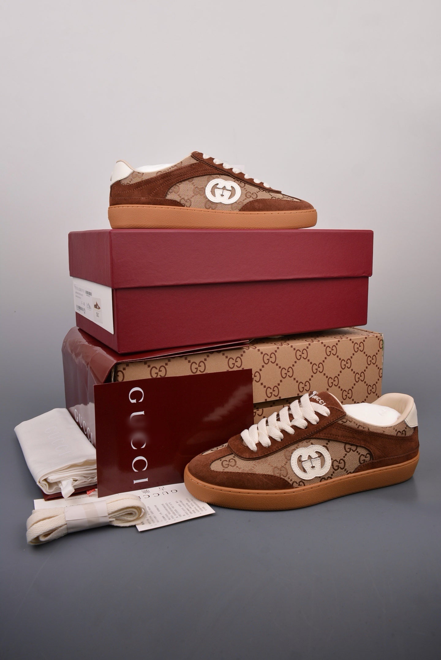 GG Low-top retro sports shoes With gift box