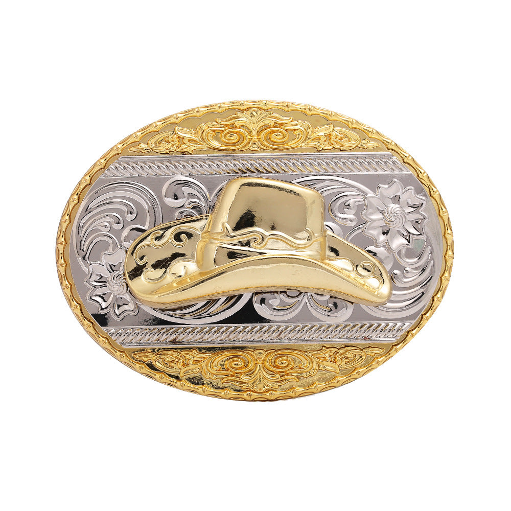 American West Cowboys Belt Buckle