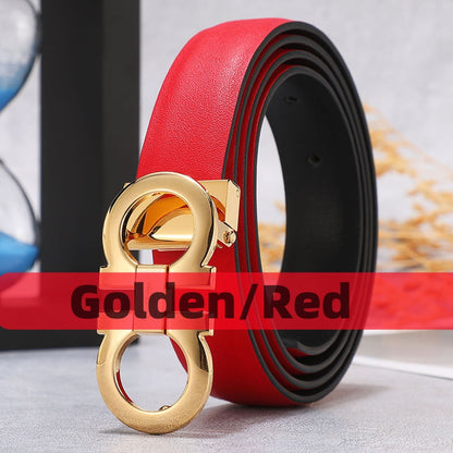 F Women's genuine leather belt