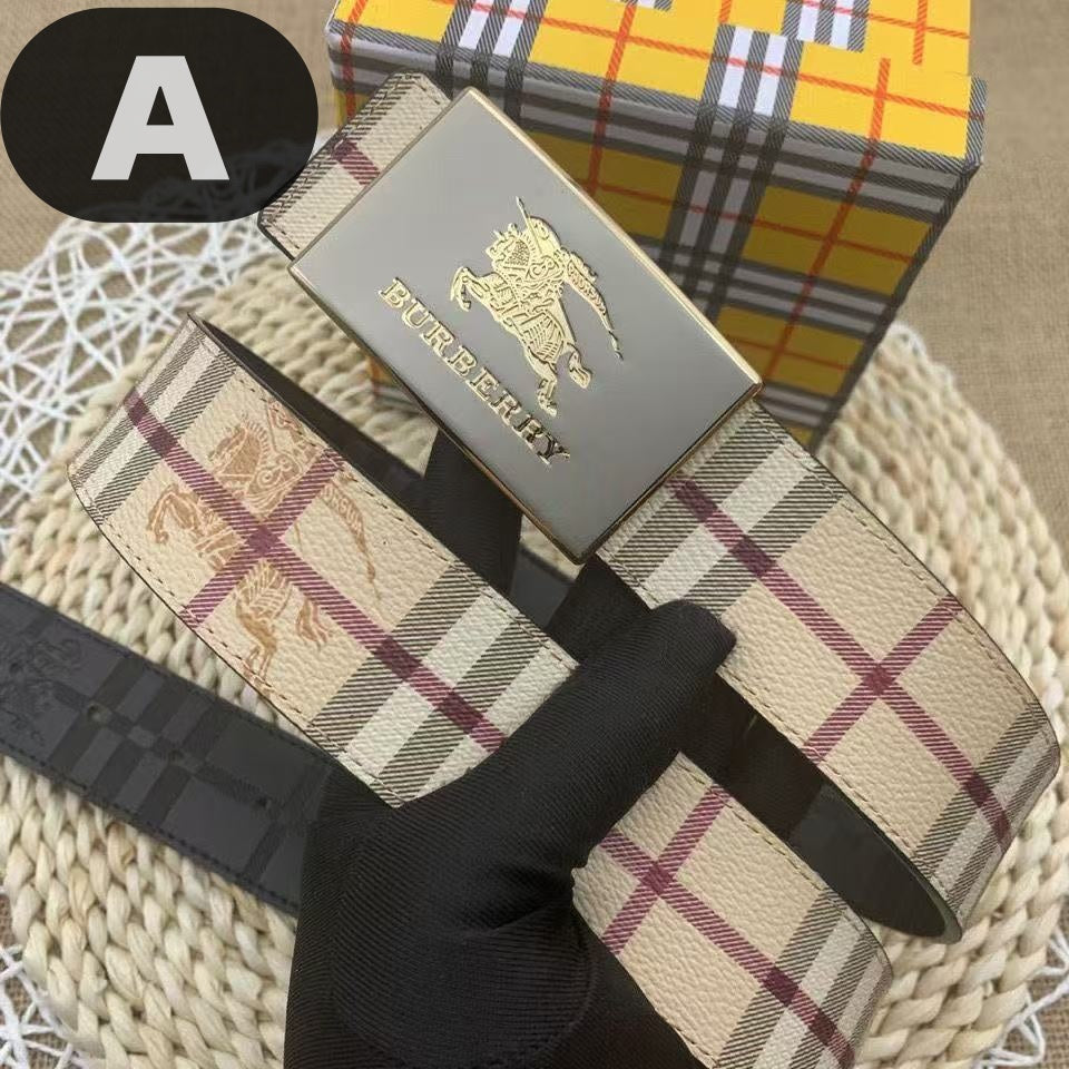 B Men's luxury belt Attached gift box