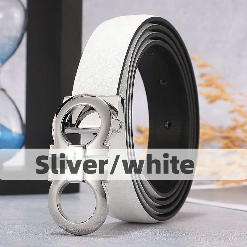 F Women's genuine leather belt