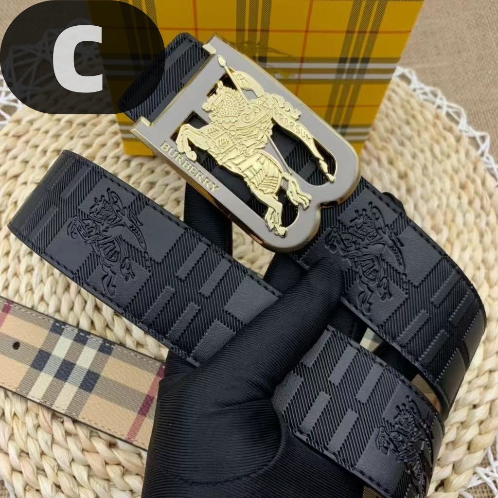 B Men's luxury belt Attached gift box