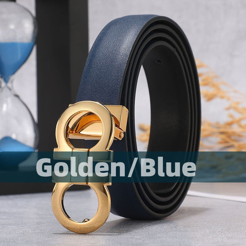 F Women's genuine leather belt